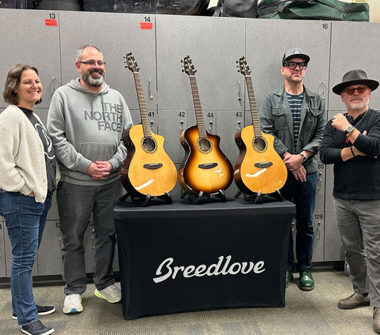 Breedlove Brings Music to Bend-La Pine Schools: 75 Guitars Donated to Inspire the Next Generation