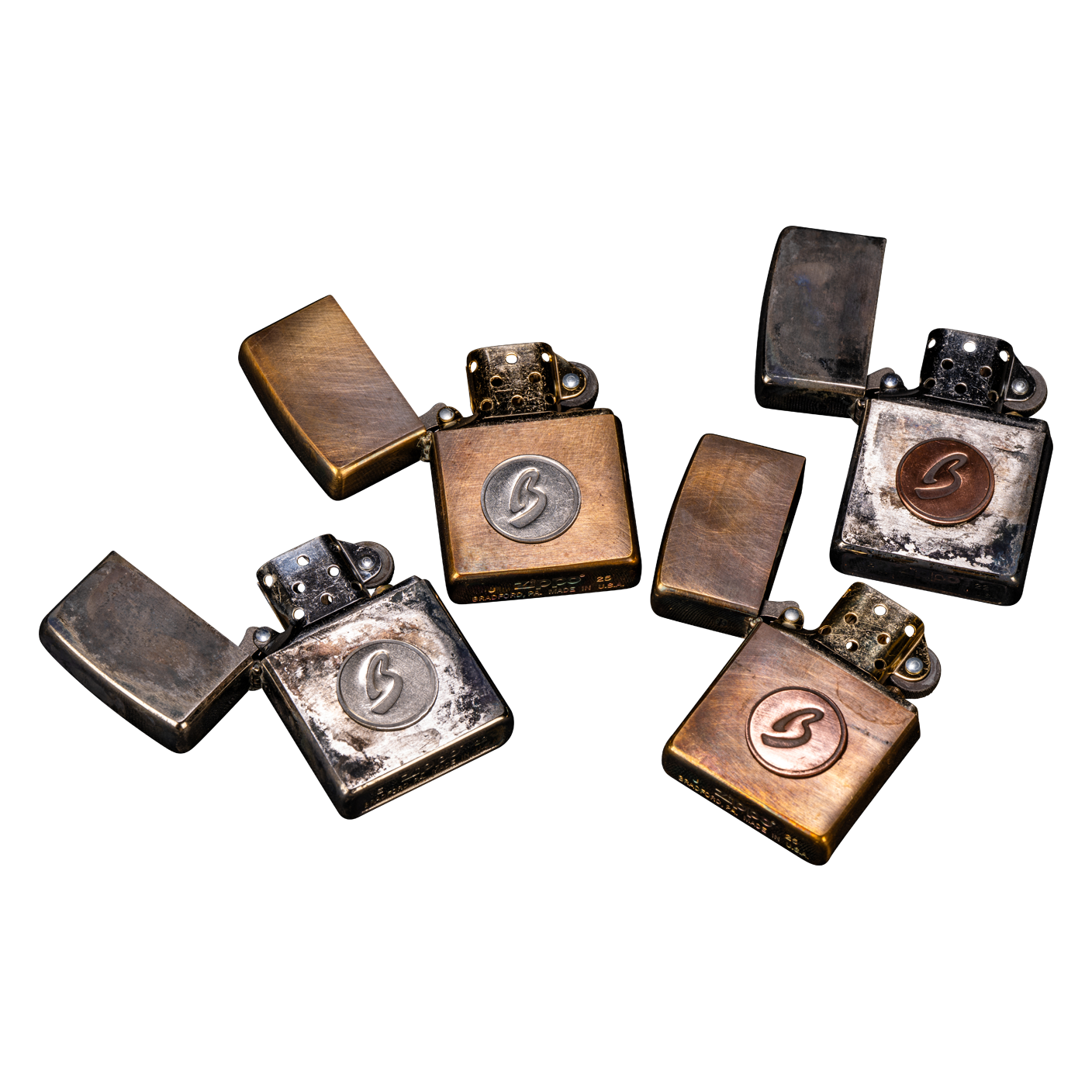 Circle B Zippo Lighter