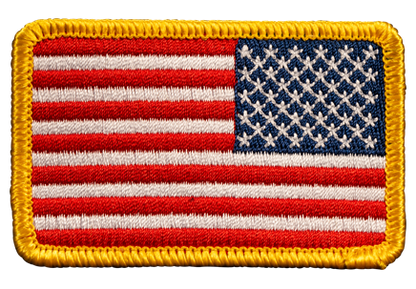 American Flag Patch Right Shoulder