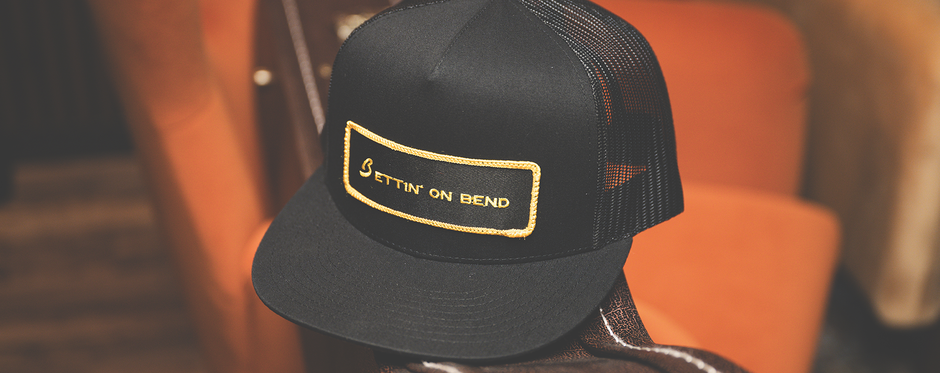 Bettin' on Bend Trucker Hat Sand