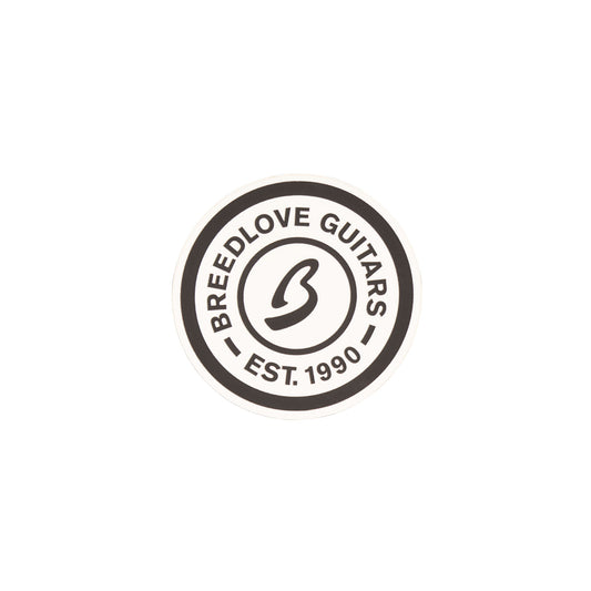BREEDLOVE Established 1990 Circle Sticker