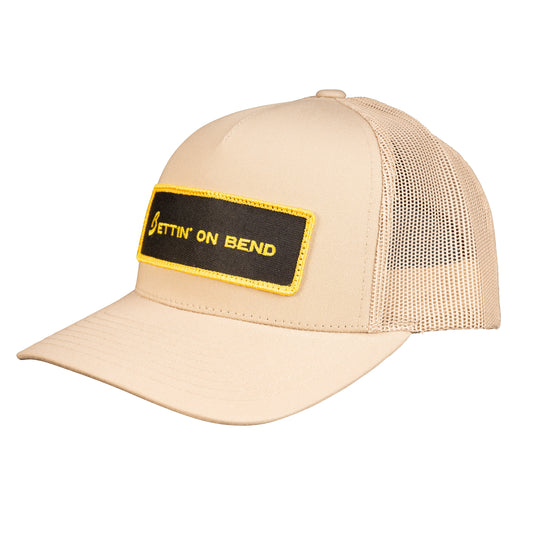 Bettin' on Bend Trucker Hat Sand