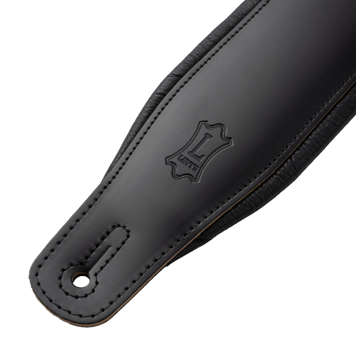 3" Wide Black Guitar Strap