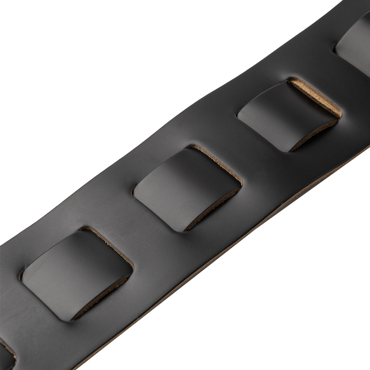 3" Wide Black Guitar Strap