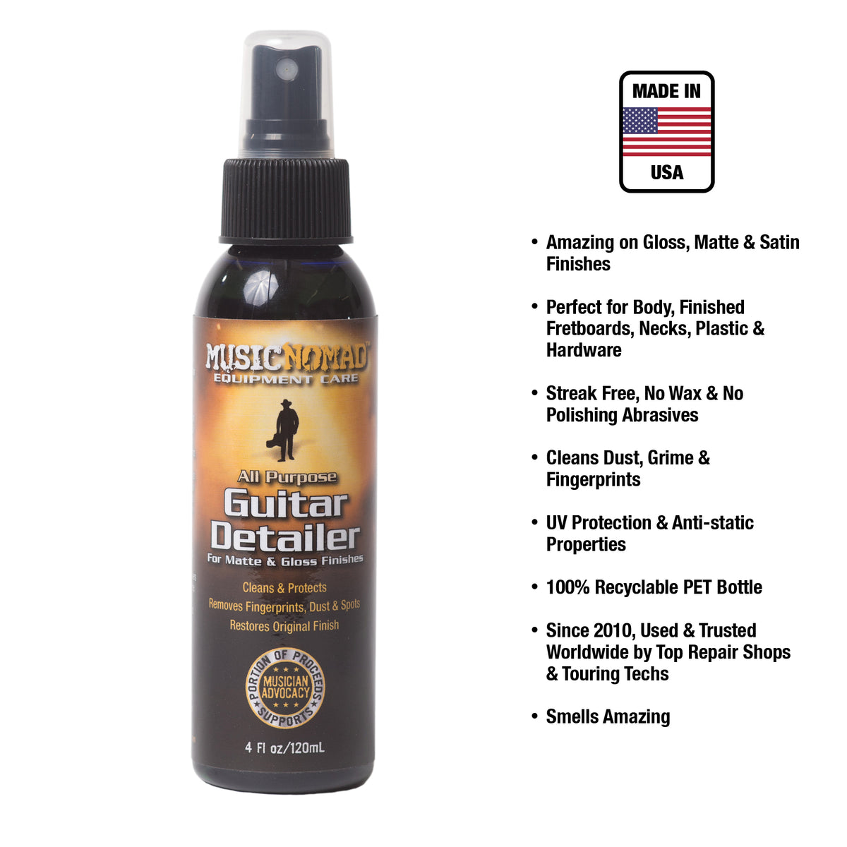 Music Nomad Guitar Detailer 4 oz.