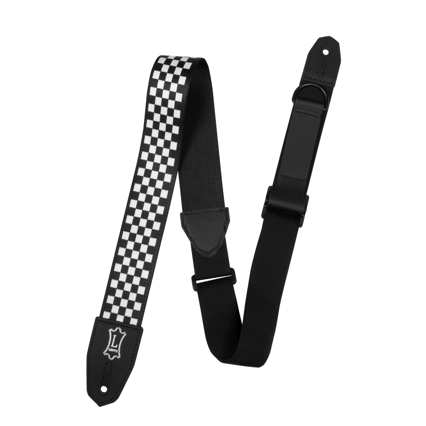 Black and White Checkered Strap