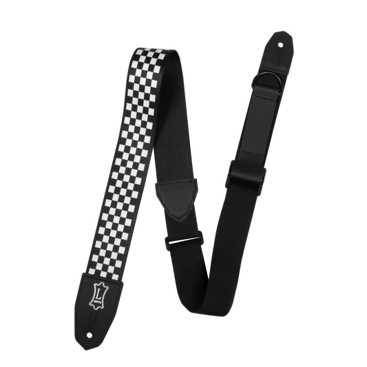 Black and White Checkered Strap