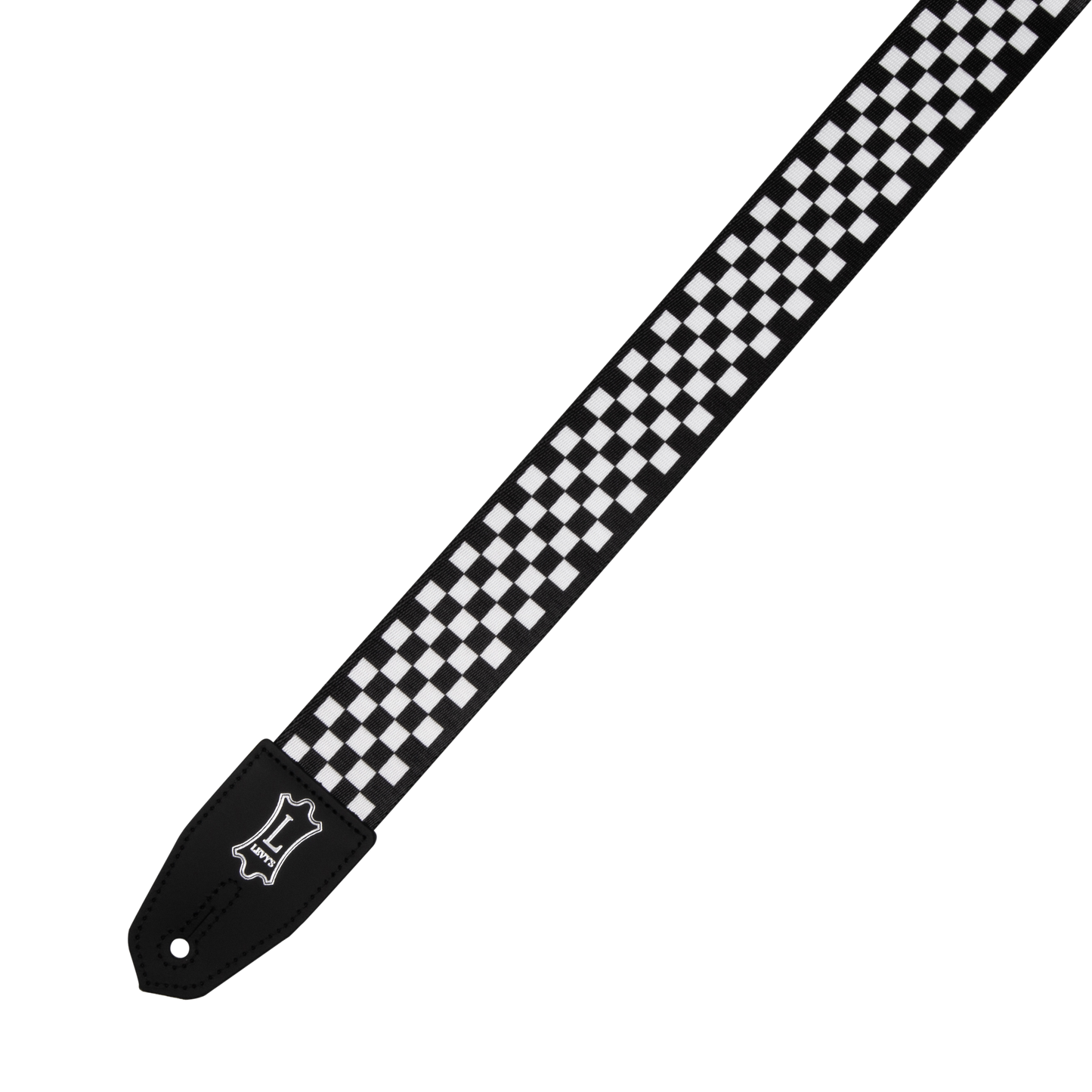 Black and White Checkered Strap