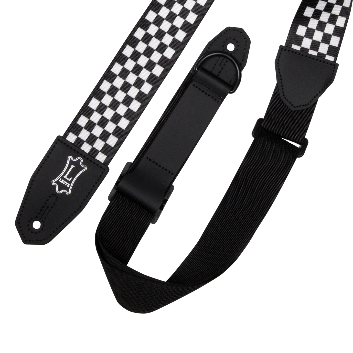 Black and White Checkered Strap